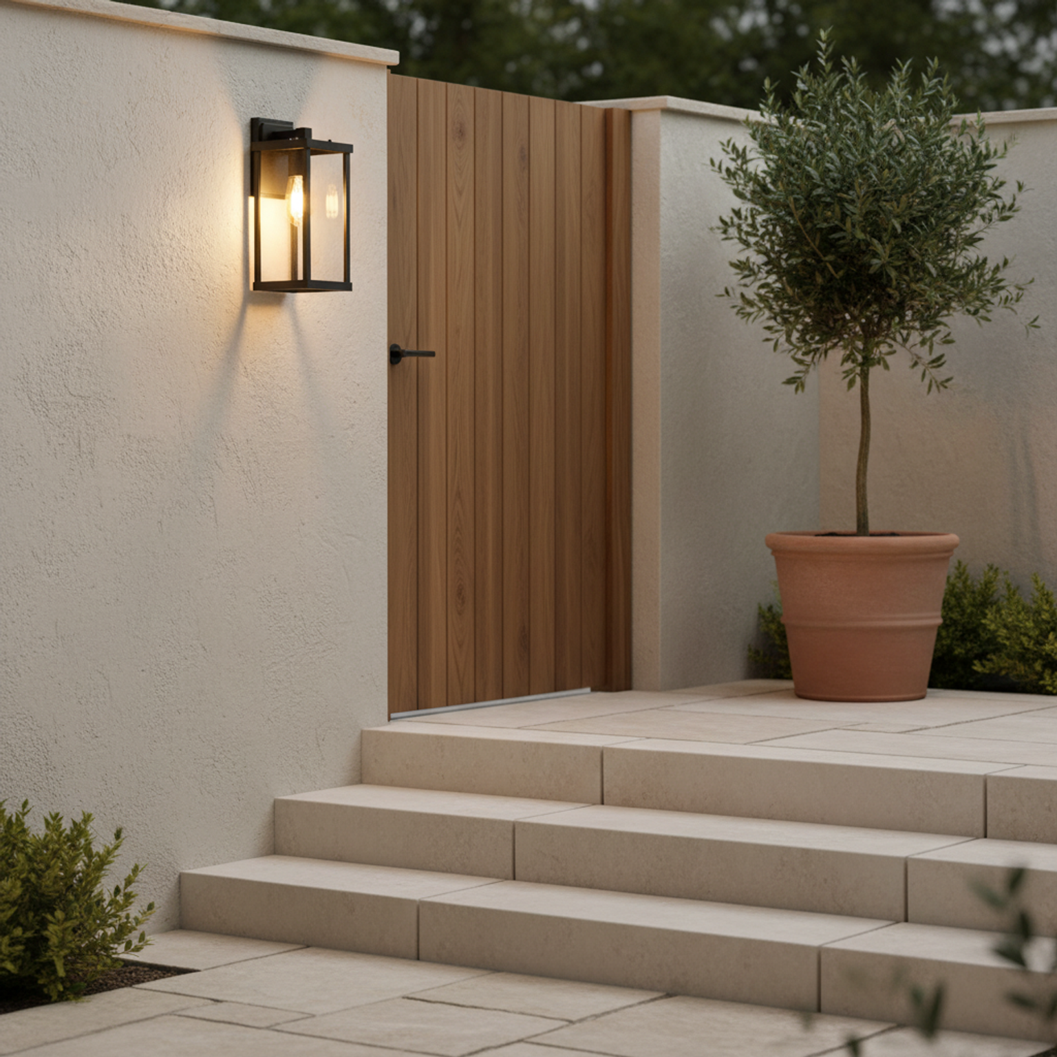 Black Outdoor Wall Lights