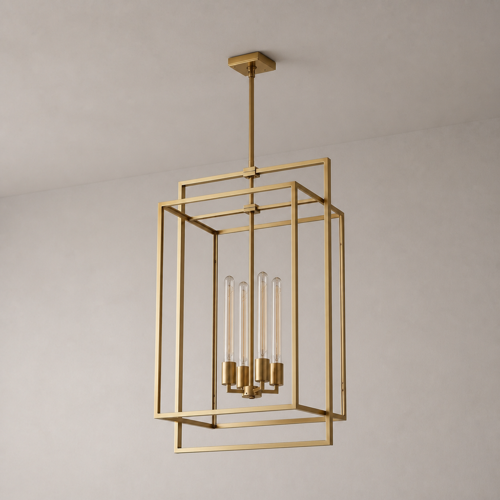 Modern Ceiling Light Chandelier Venel - 04-vue-basse