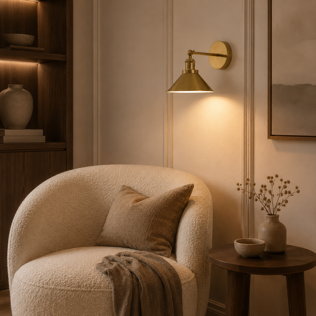 Industrial Cone Wall Light Maris