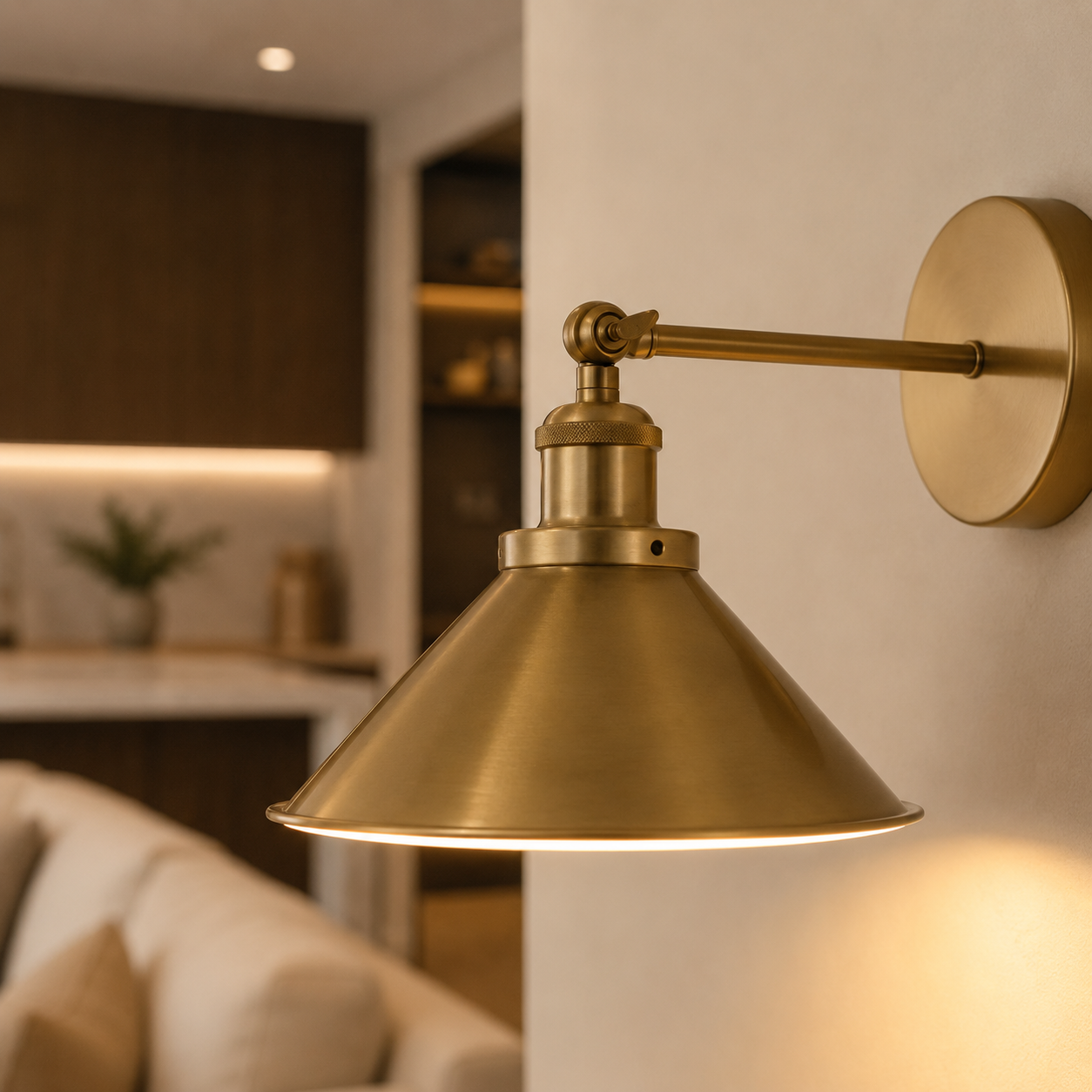 Industrial Cone Wall Light Maris