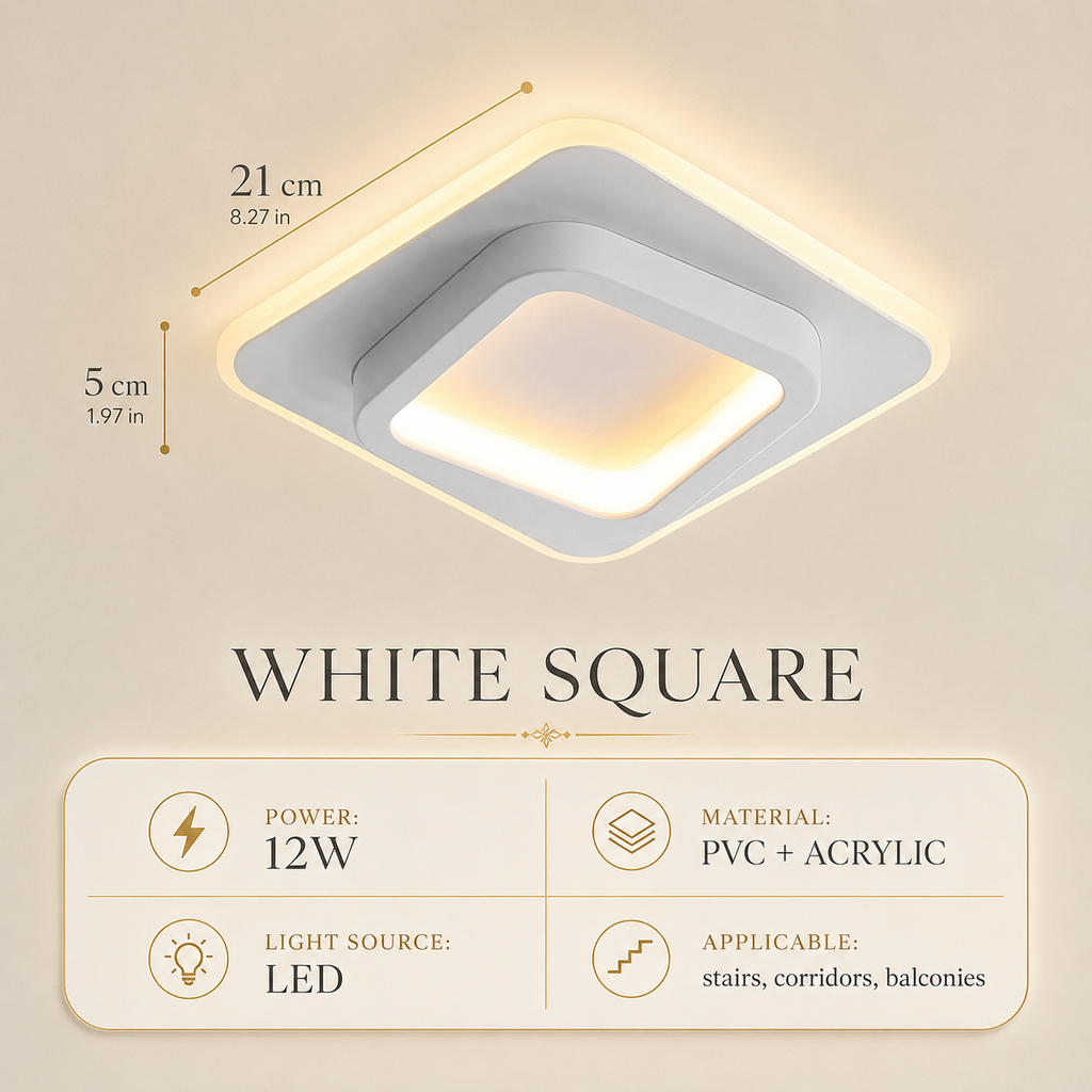Dimmable LED Ceiling Light Toren