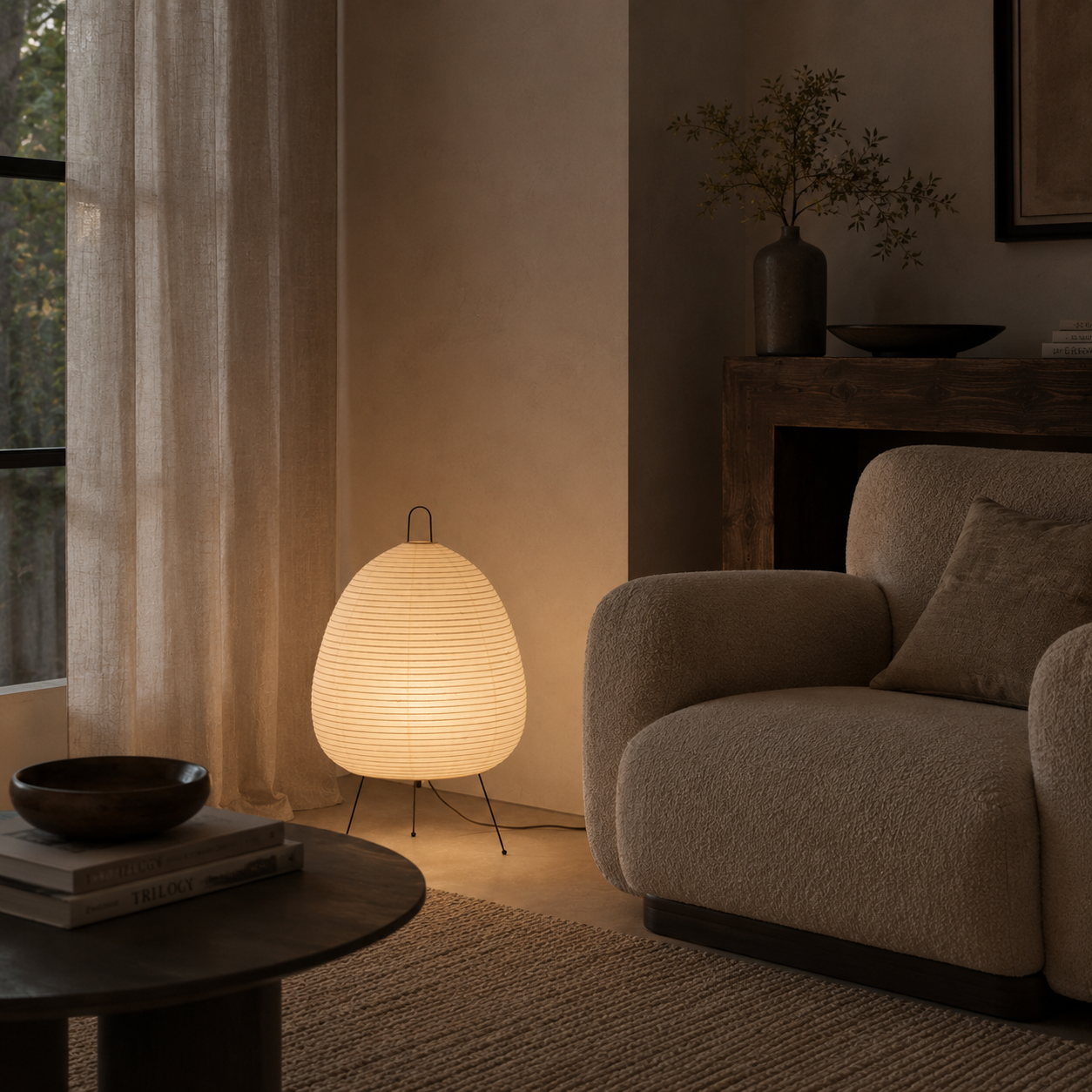 Wabi Sabi Floor Lamp Monis
