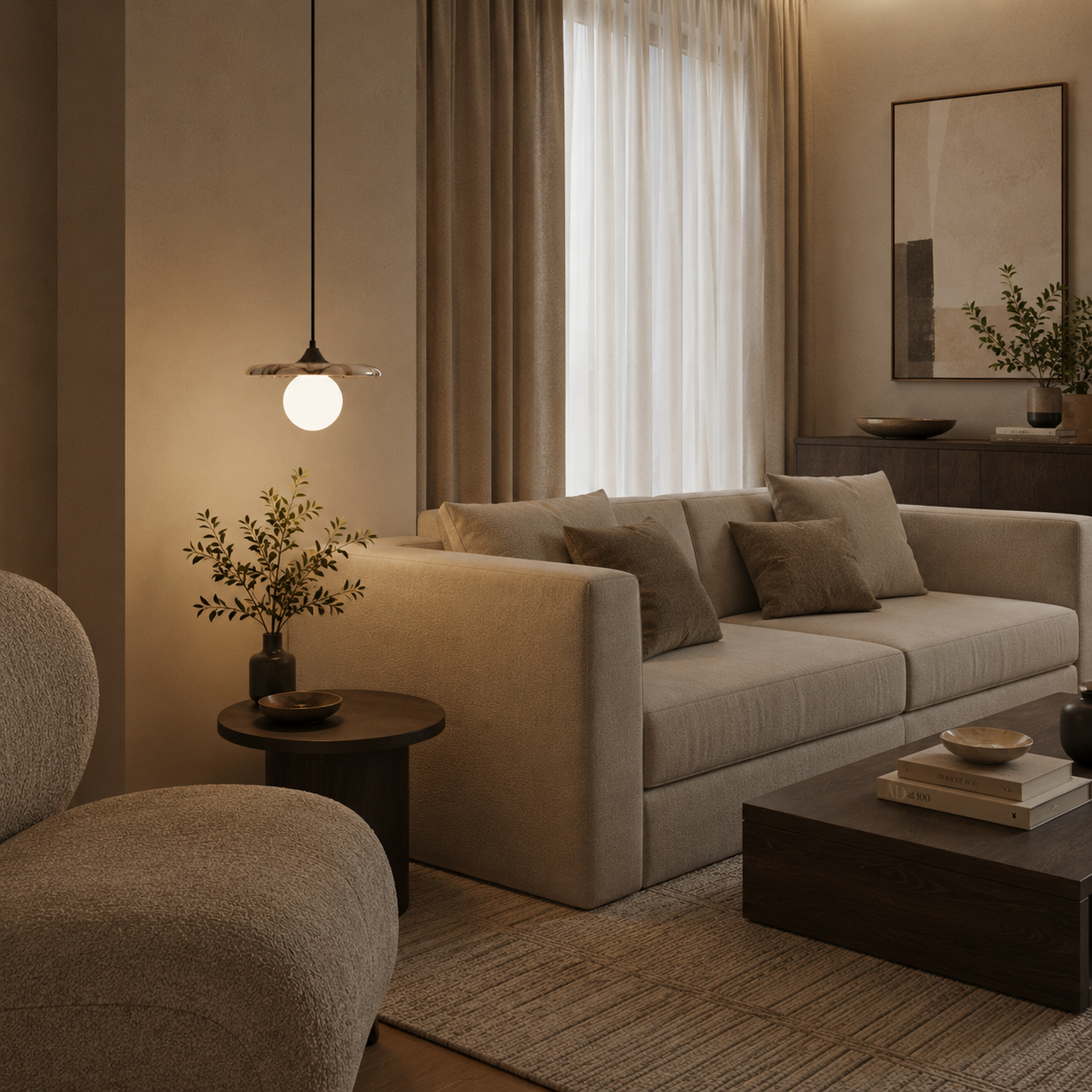 Modern Ceiling Pendant Light Korera