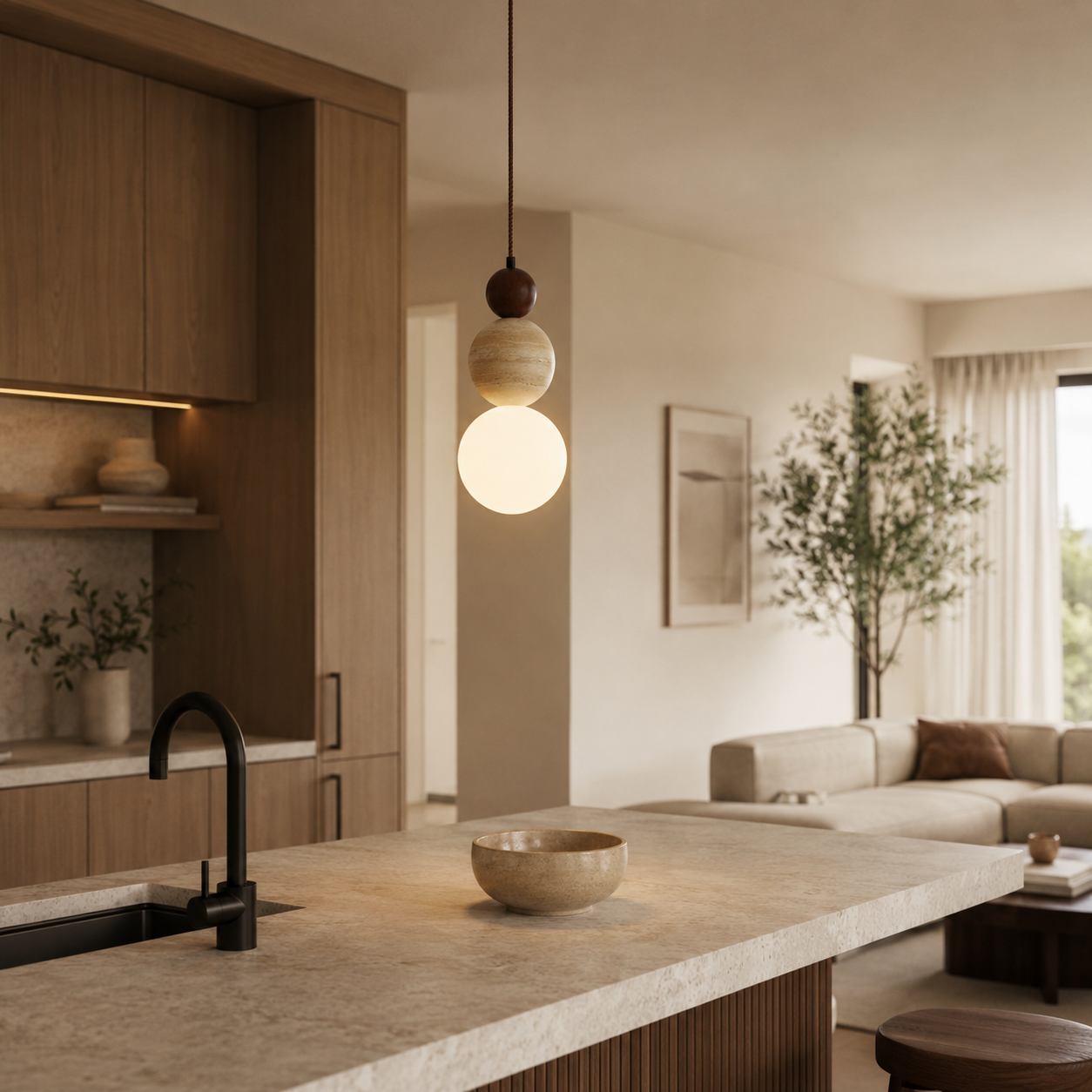 Modern Ceiling Pendant Light Verera