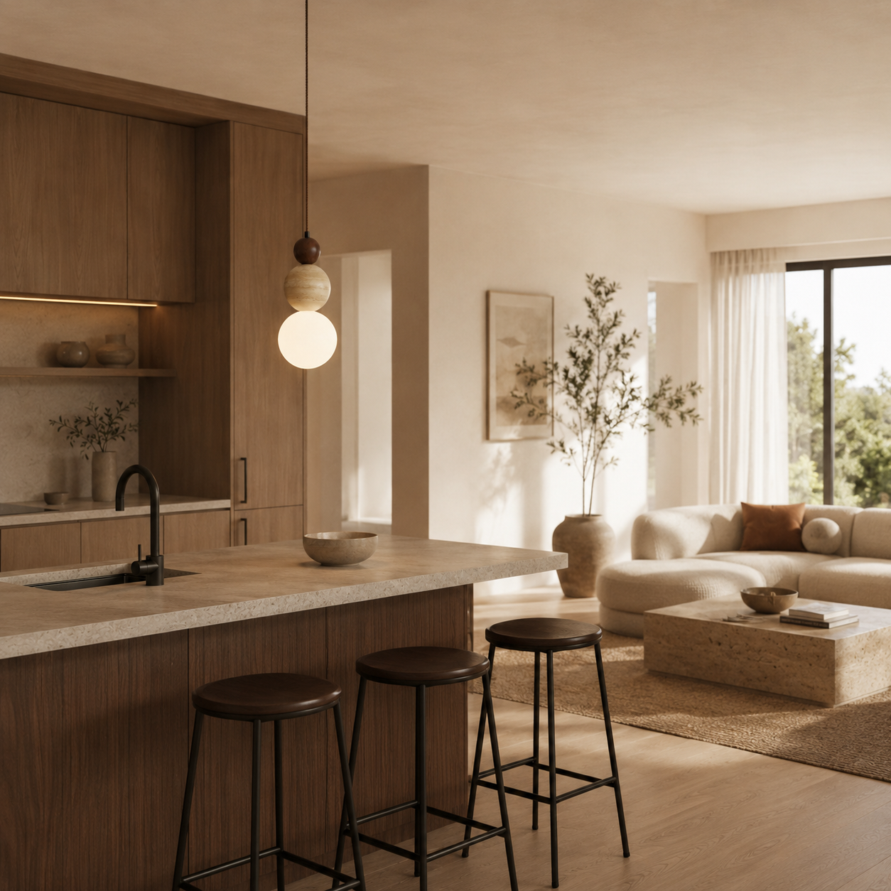 Modern Ceiling Pendant Light Verera