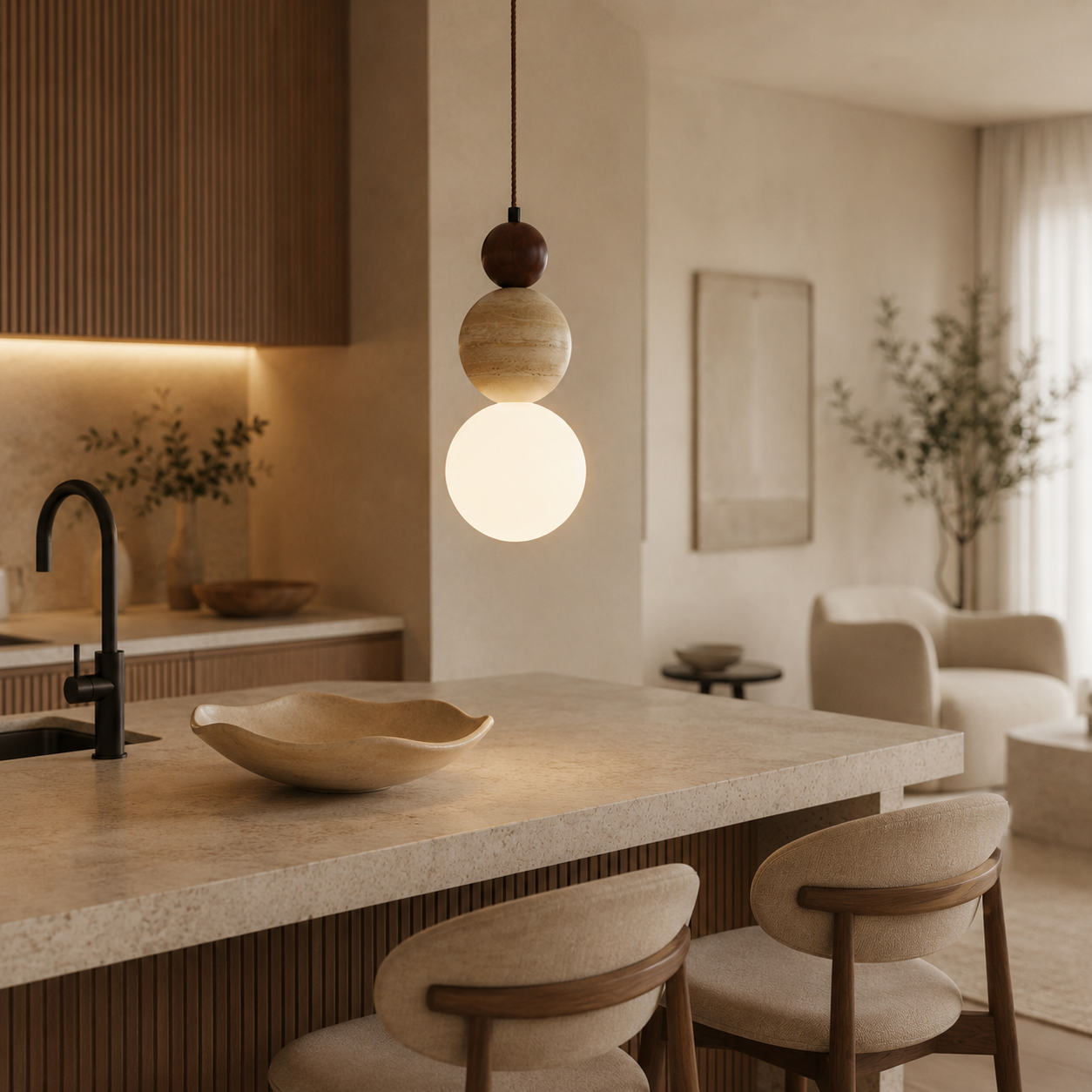 Modern Ceiling Pendant Light Verera