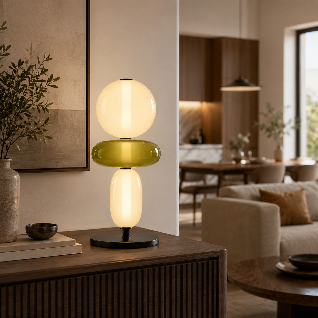 Italian Table Lamp Kiriva