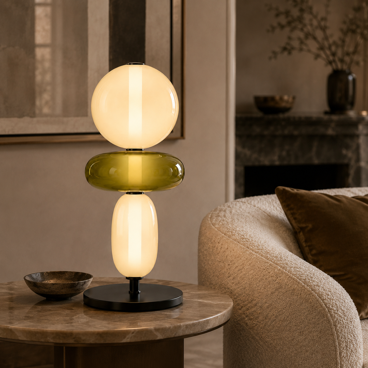 Italian Table Lamp Kiriva