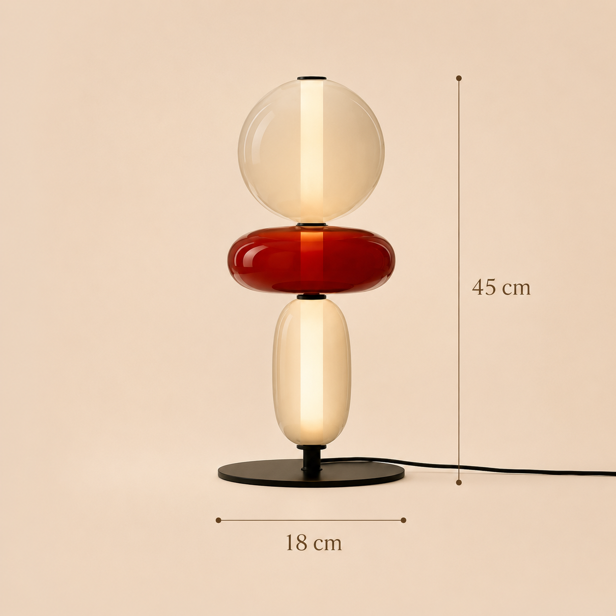 Italian Table Lamp Corela