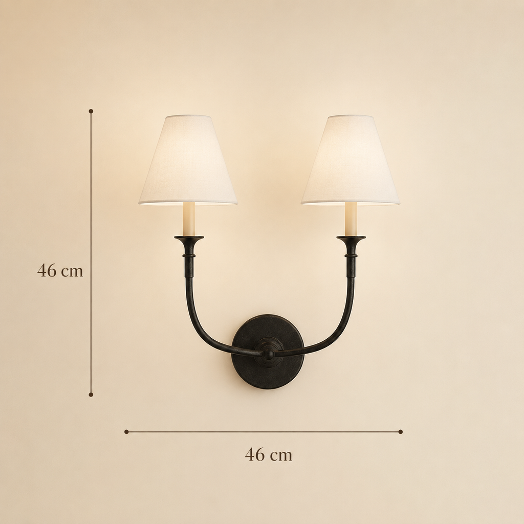 Double Headed Wall Light Talia
