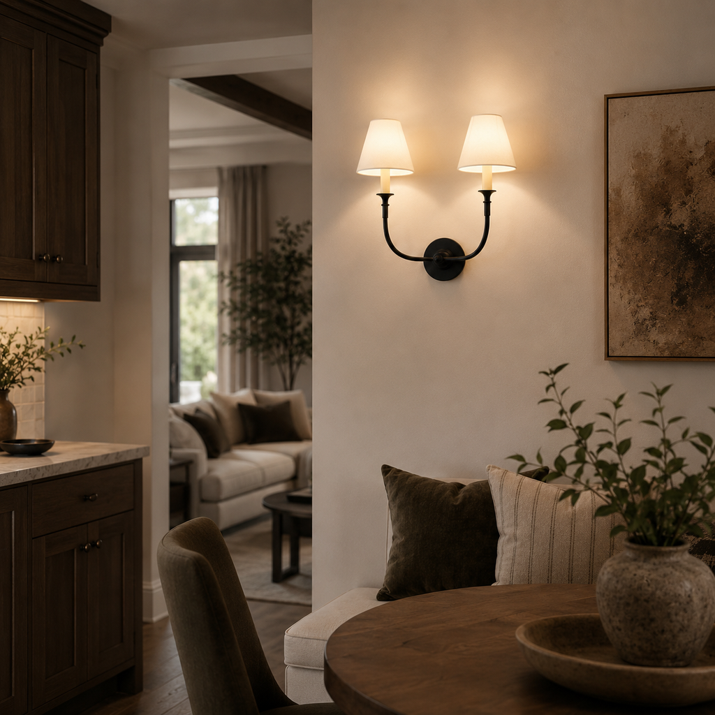 Double Headed Wall Light Talia