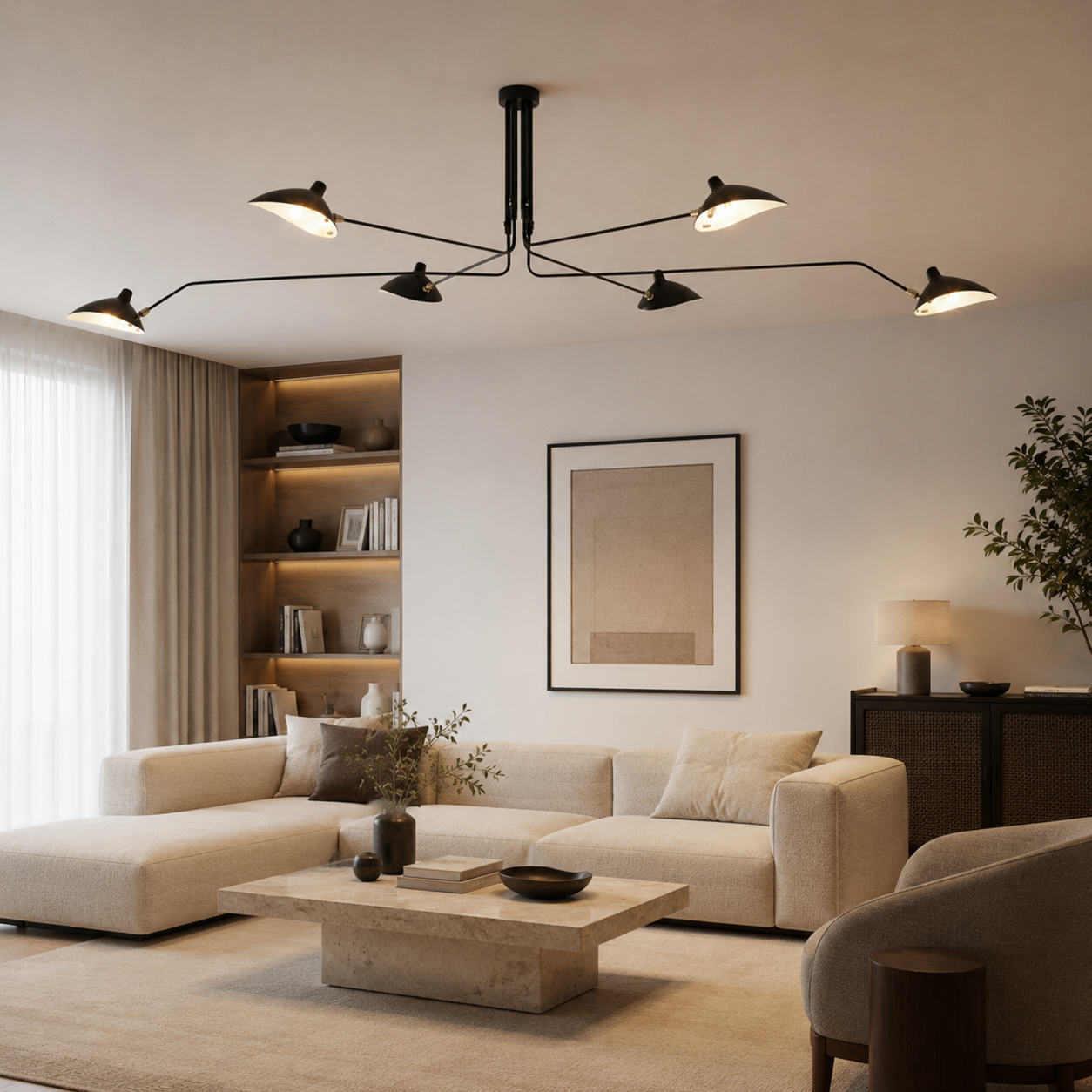 variant: Noir moderne