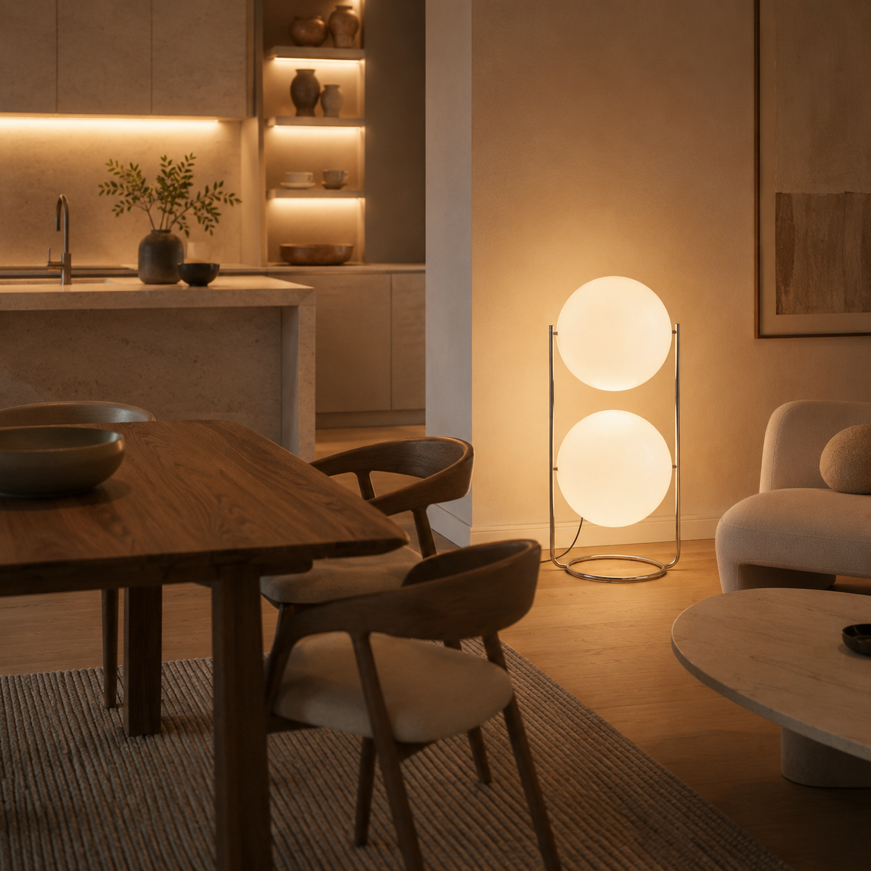 Elegant Floor Lamp Caliva