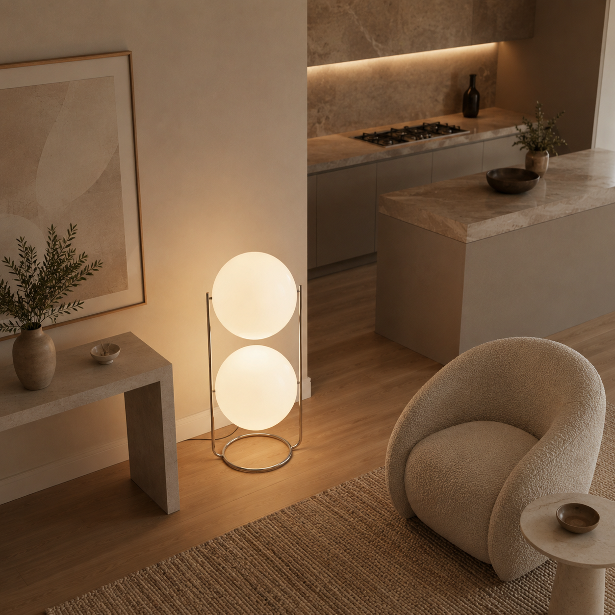 Elegant Floor Lamp Caliva