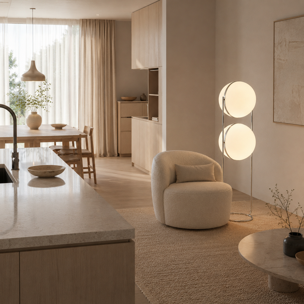 Elegant Floor Lamp Lunel