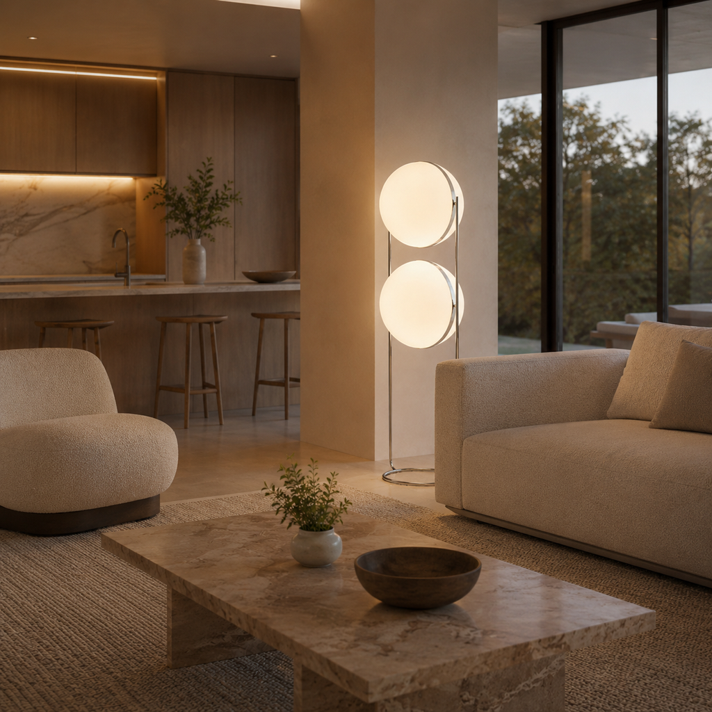 Elegant Floor Lamp Lunel