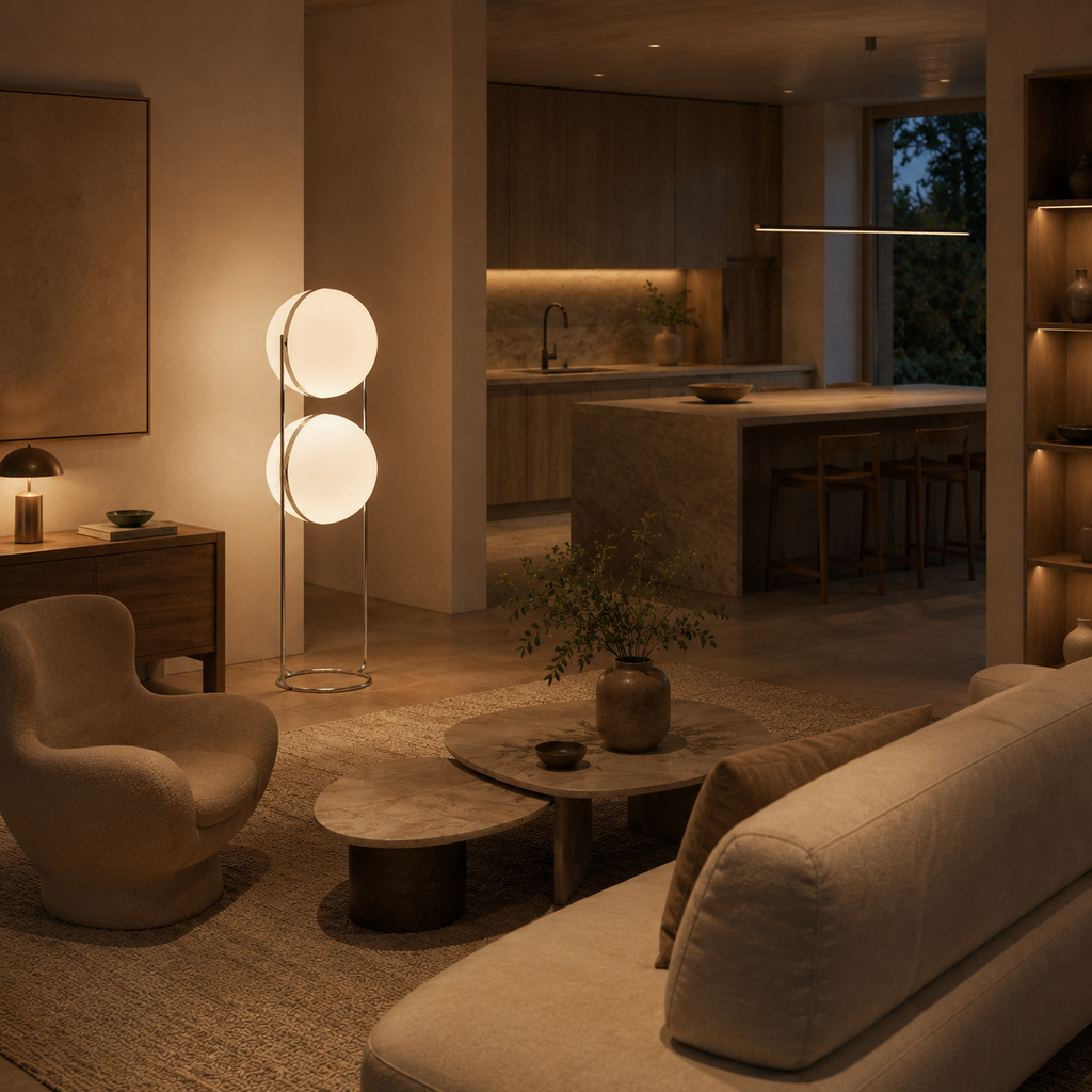 Elegant Floor Lamp Lunel