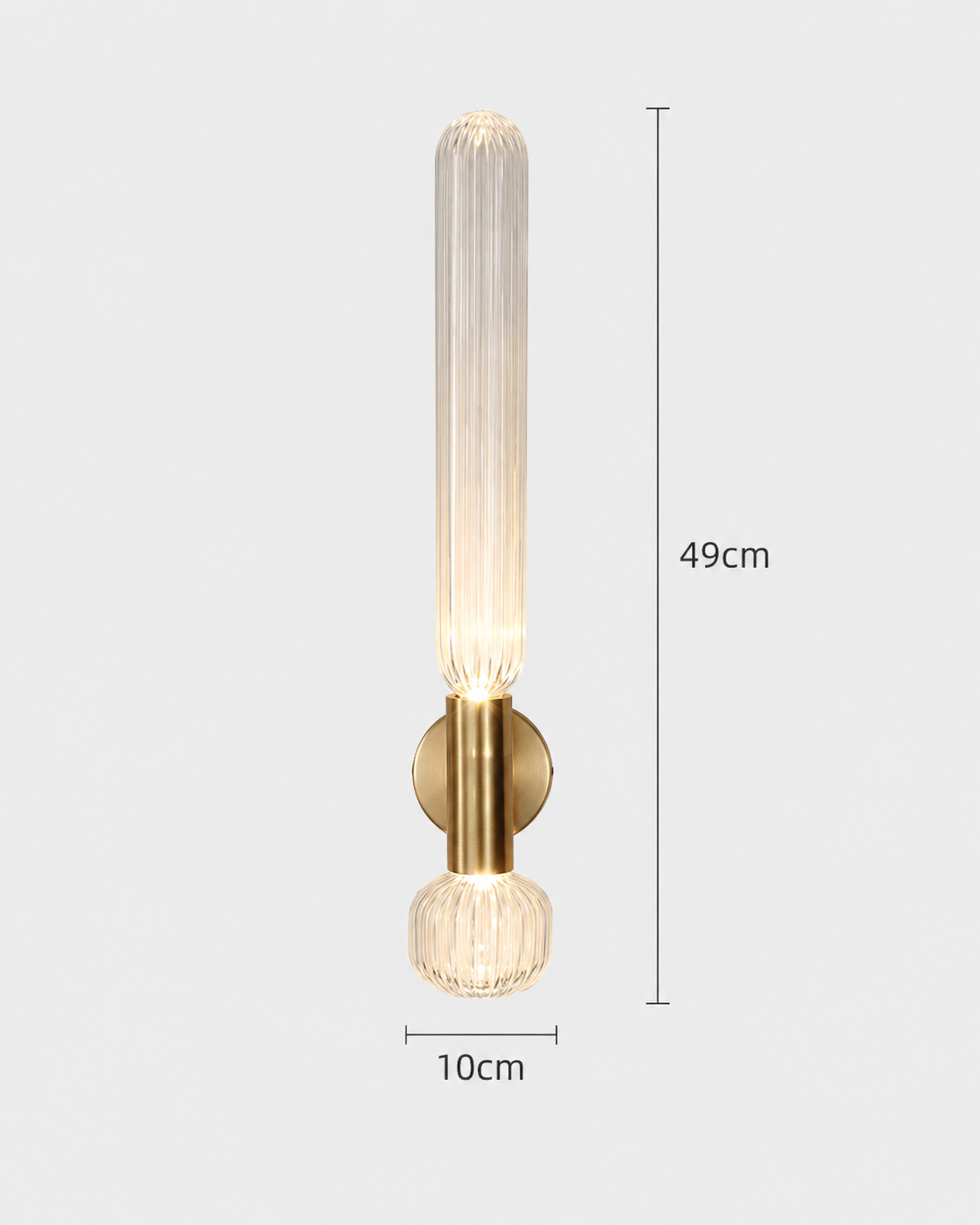 Modern Glass Wall Lamp Orera