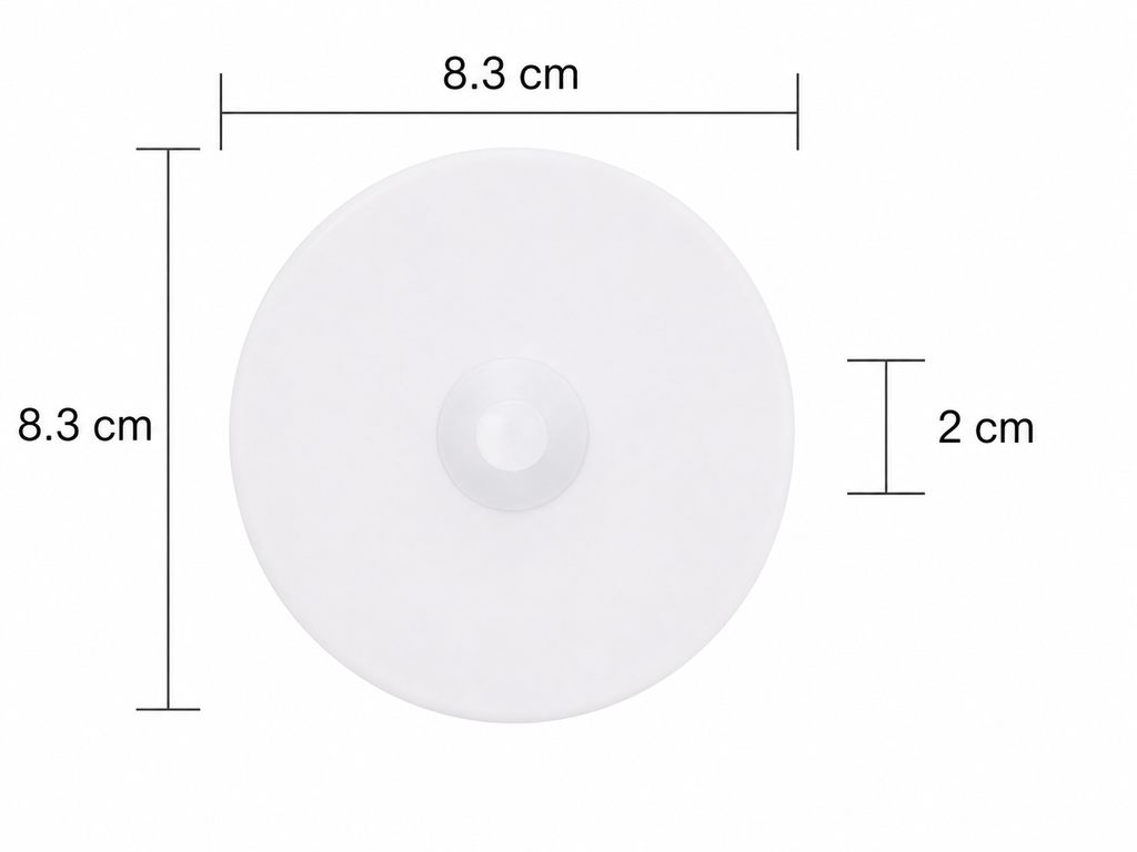 Round Motion Sensor Night Light Mirina