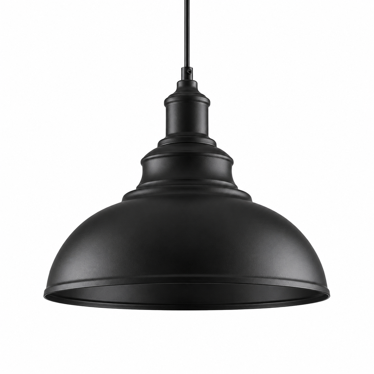 Industrial Metal Dome Pendant Light Solven