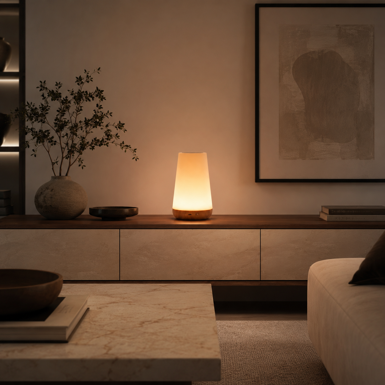 Colour Changing Touch Table Lamp Calane