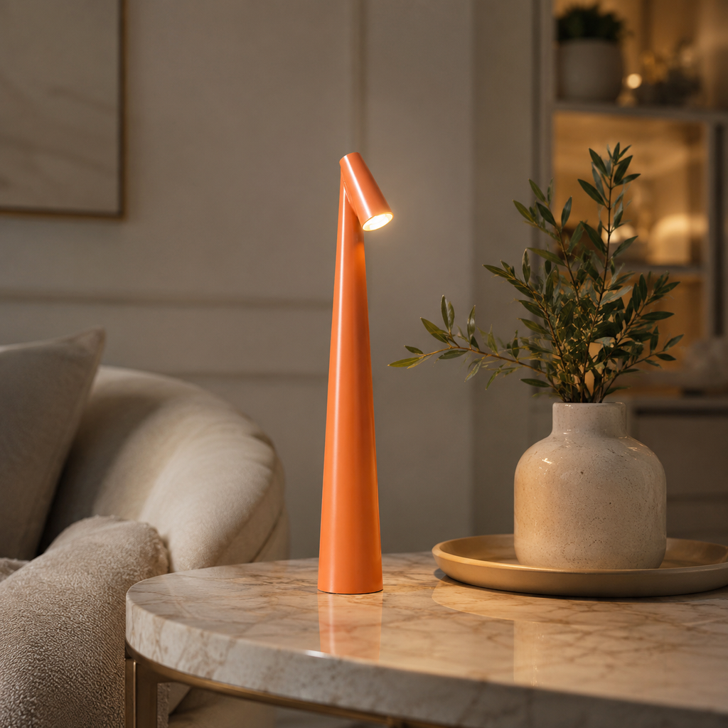 Modern Rechargeable Cone Table Lamp Lumira