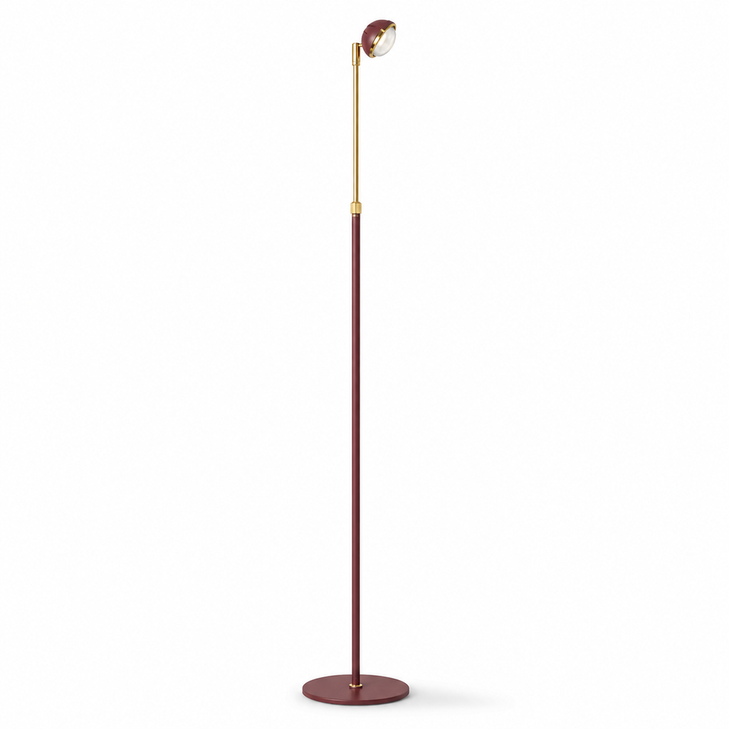 Slim Adjustable LED Floor Lamp Korel