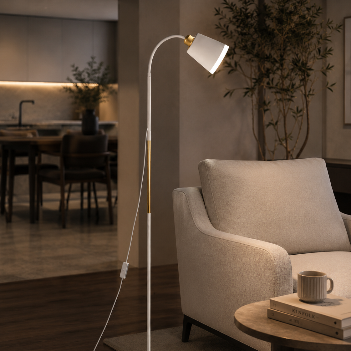 Modern Adjustable Floor Lamp Torine