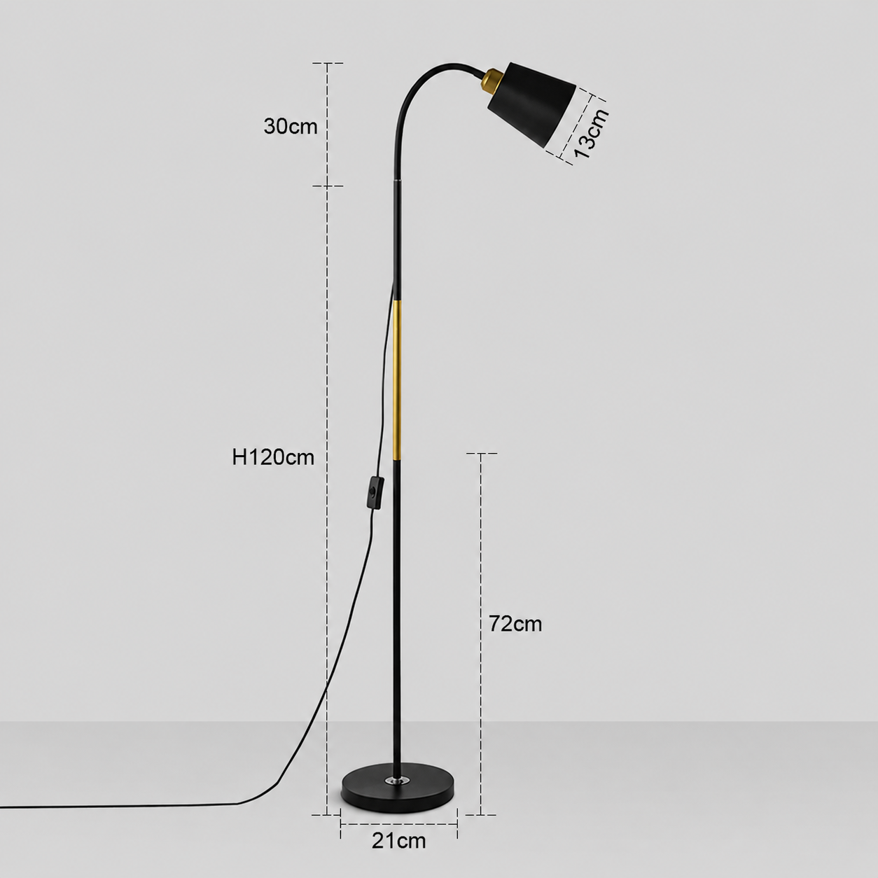 Modern Adjustable Floor Lamp Torine