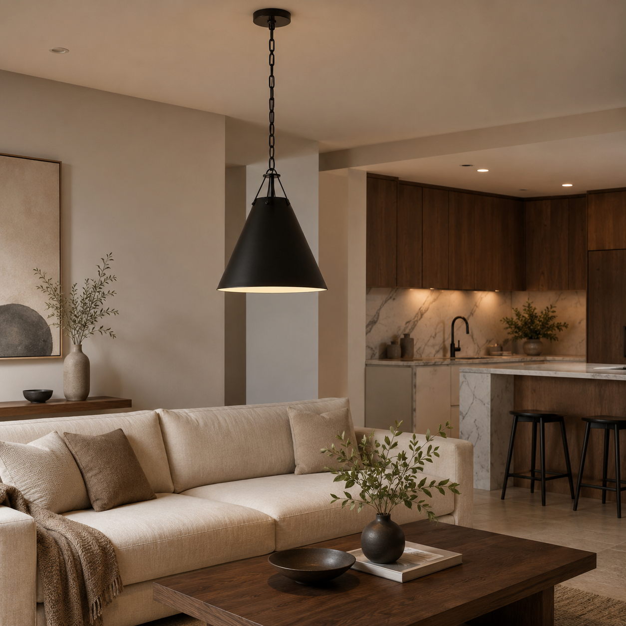 Cone Ceiling Pendant Light Kora
