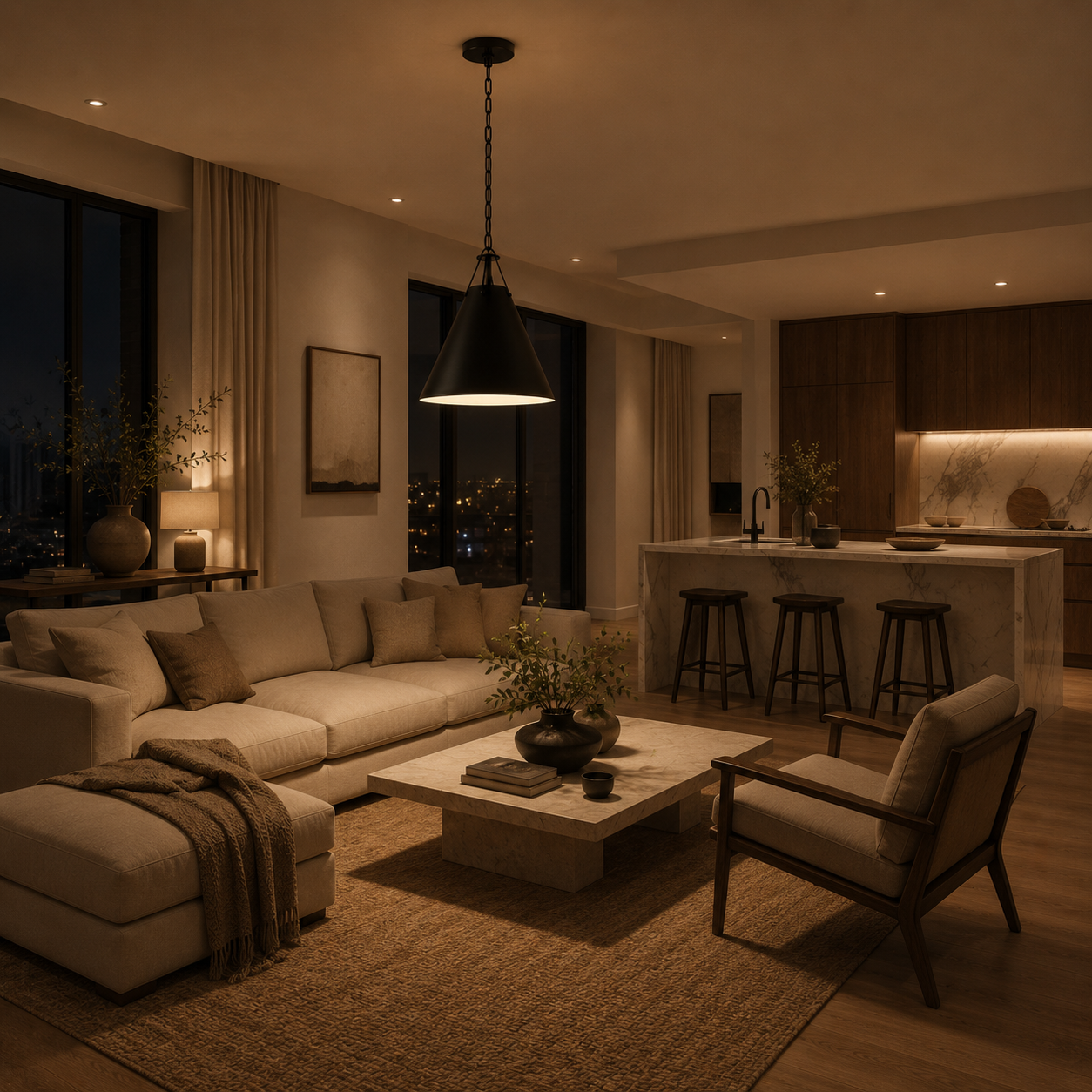 Cone Ceiling Pendant Light Kora