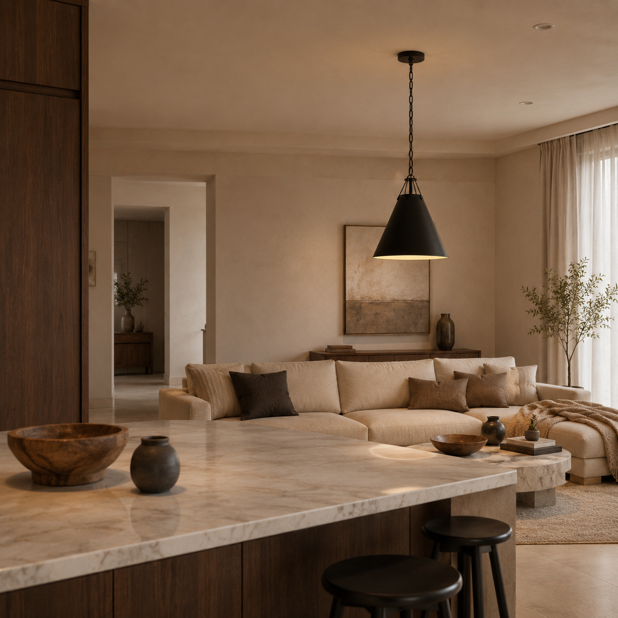 Cone Ceiling Pendant Light Kora