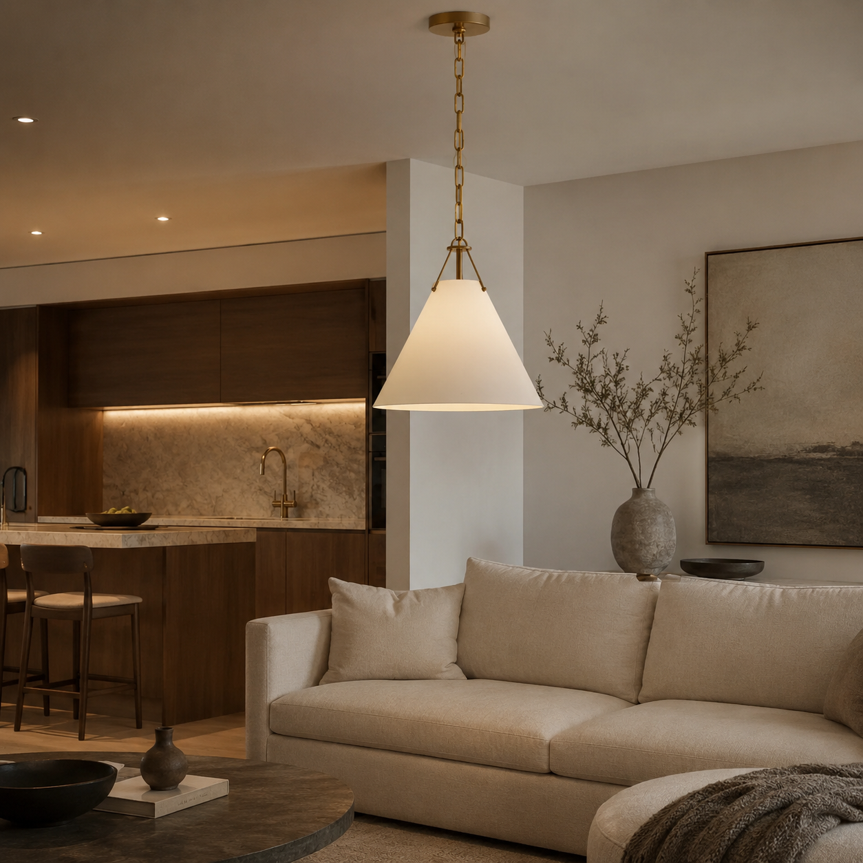 Cone Ceiling Pendant Light Kora