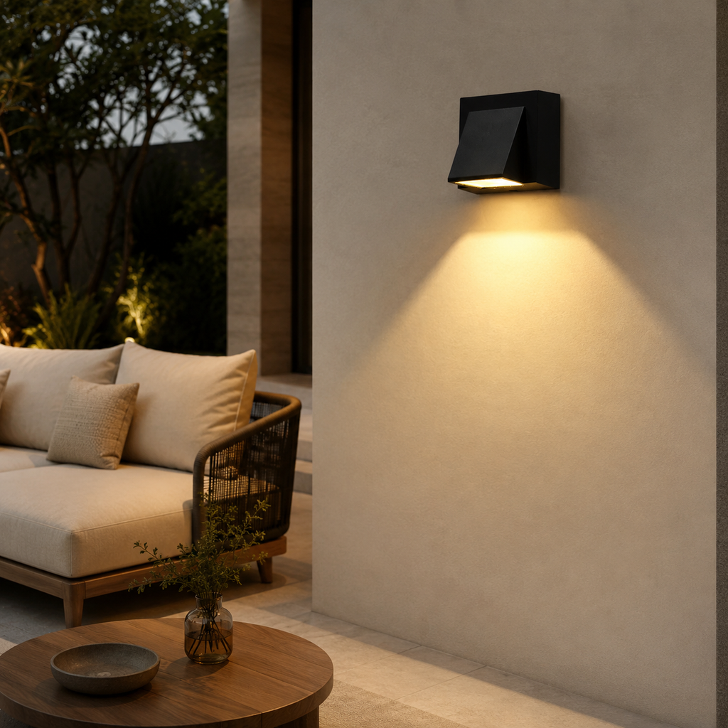 Modern Outdoor Wall Light Solvina