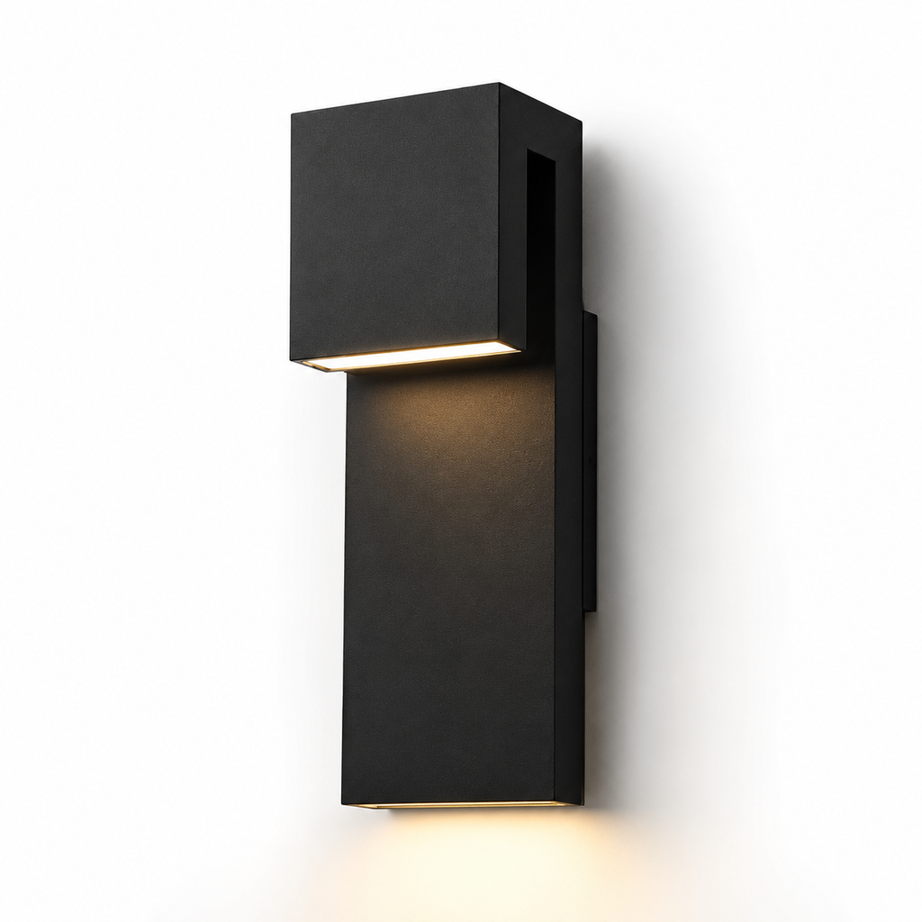 Modern Up & Down Outdoor Wall Light Nalela