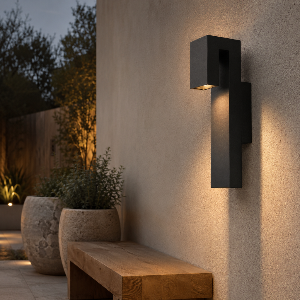 Modern Up & Down Outdoor Wall Light Nalela