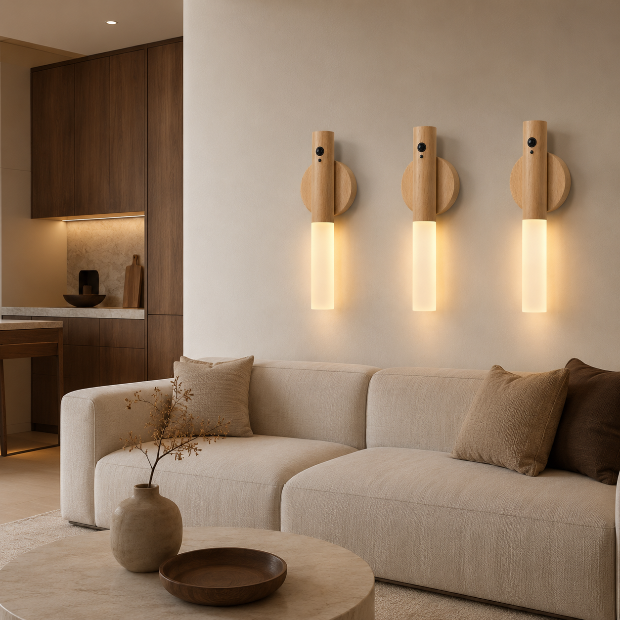 Rechargeable Motion Sensor Wall Light Liorina
