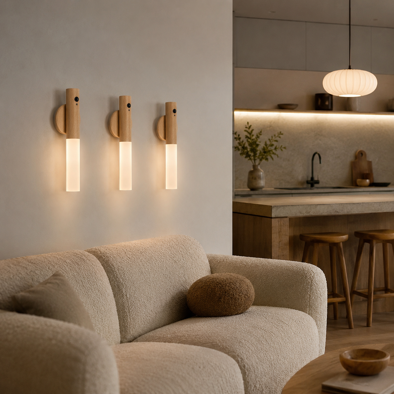 Rechargeable Motion Sensor Wall Light Liorina