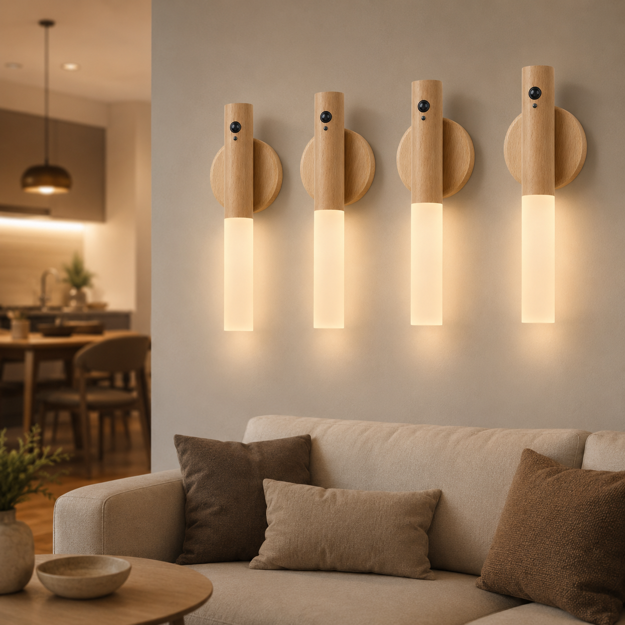 Rechargeable Motion Sensor Wall Light Liorina