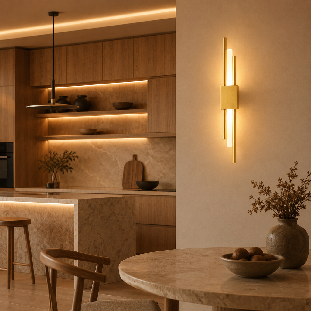 Double Tube LED Wall Light Velira