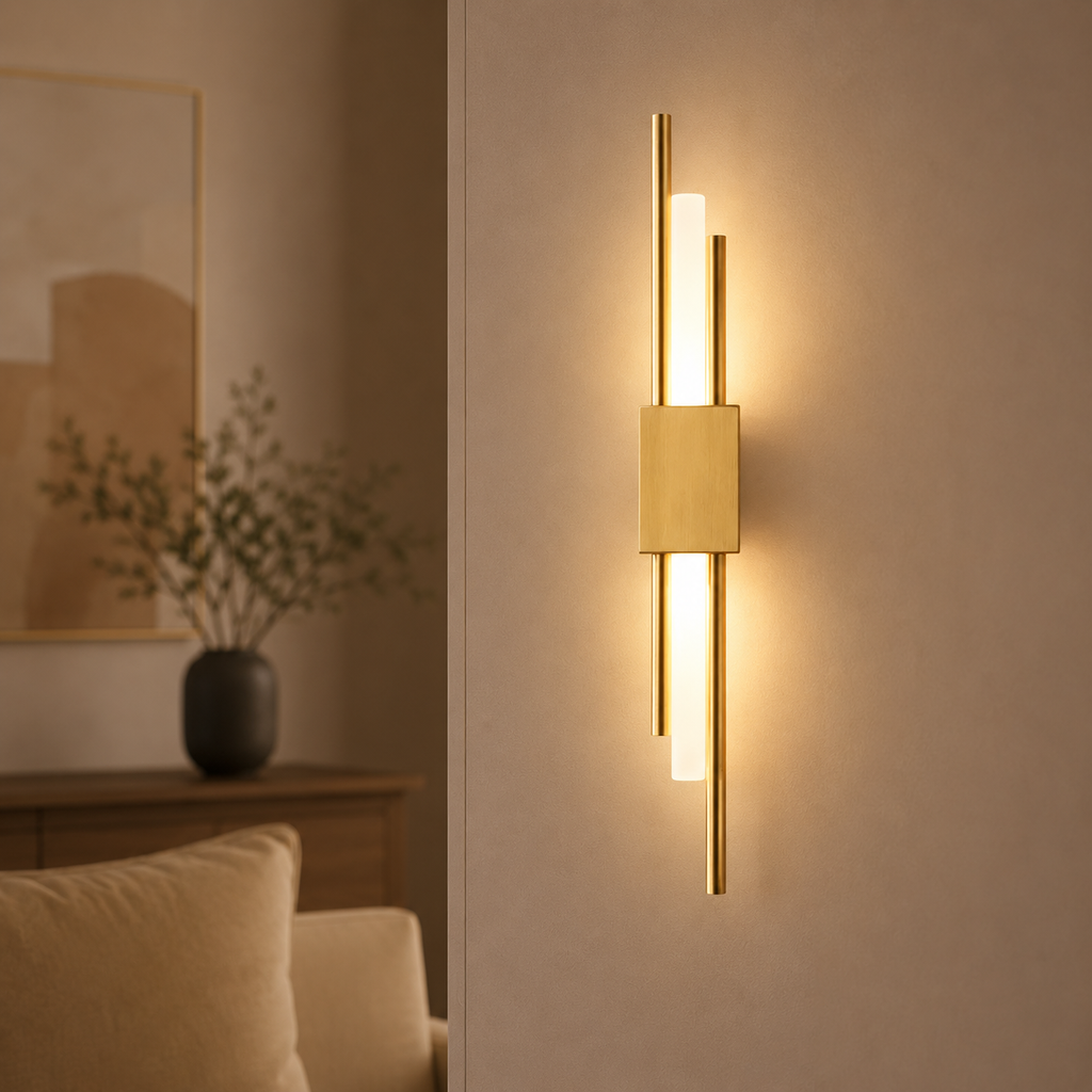 Double Tube LED Wall Light Velira