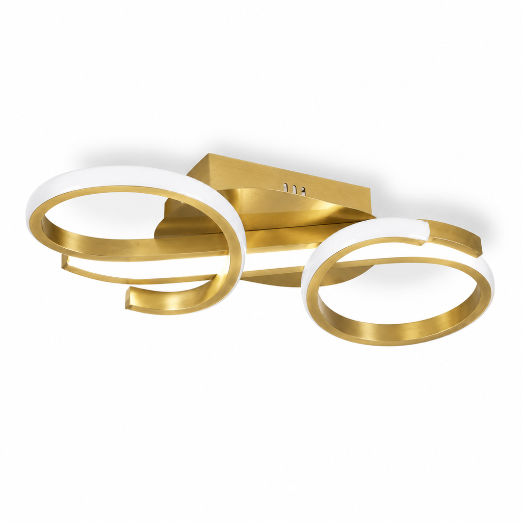 Gold Loop LED Ceiling Light Marelle