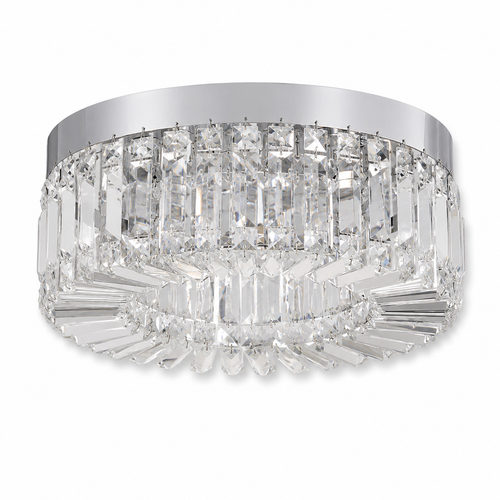 Crystal Flush Ceiling Light Venia