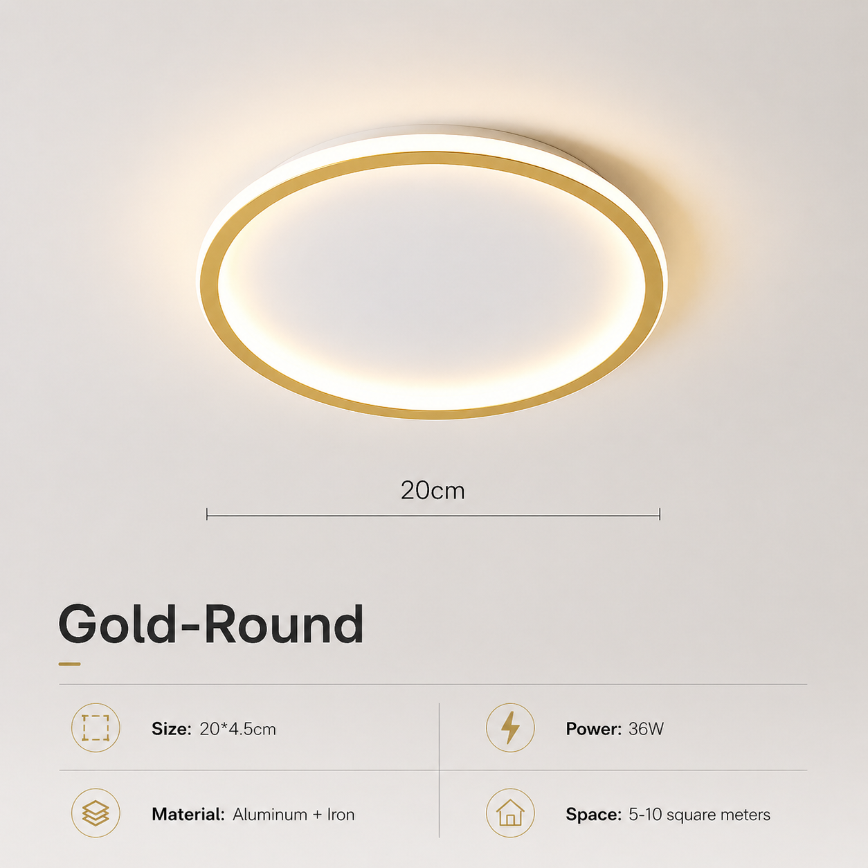 Minimalist Modern Ceilling Light LAIGHT