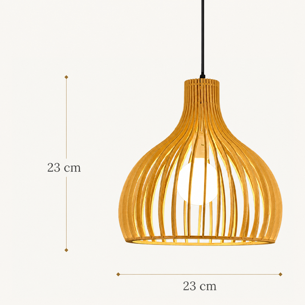 Hand Woven Bamboo Chandelier Torel