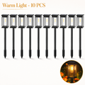 Solar LED Outdoor Pathway Light Pack of 10 Morira