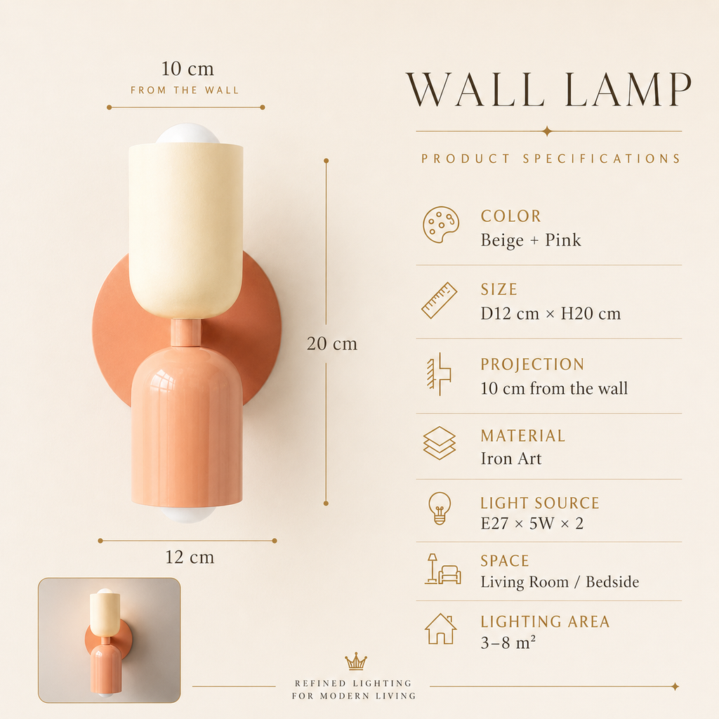 Pink Rechargeable Touch Table Lamp Koria