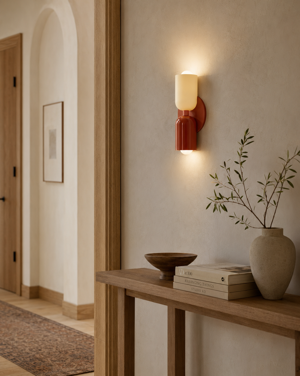 Pink Rechargeable Touch Table Lamp Koria
