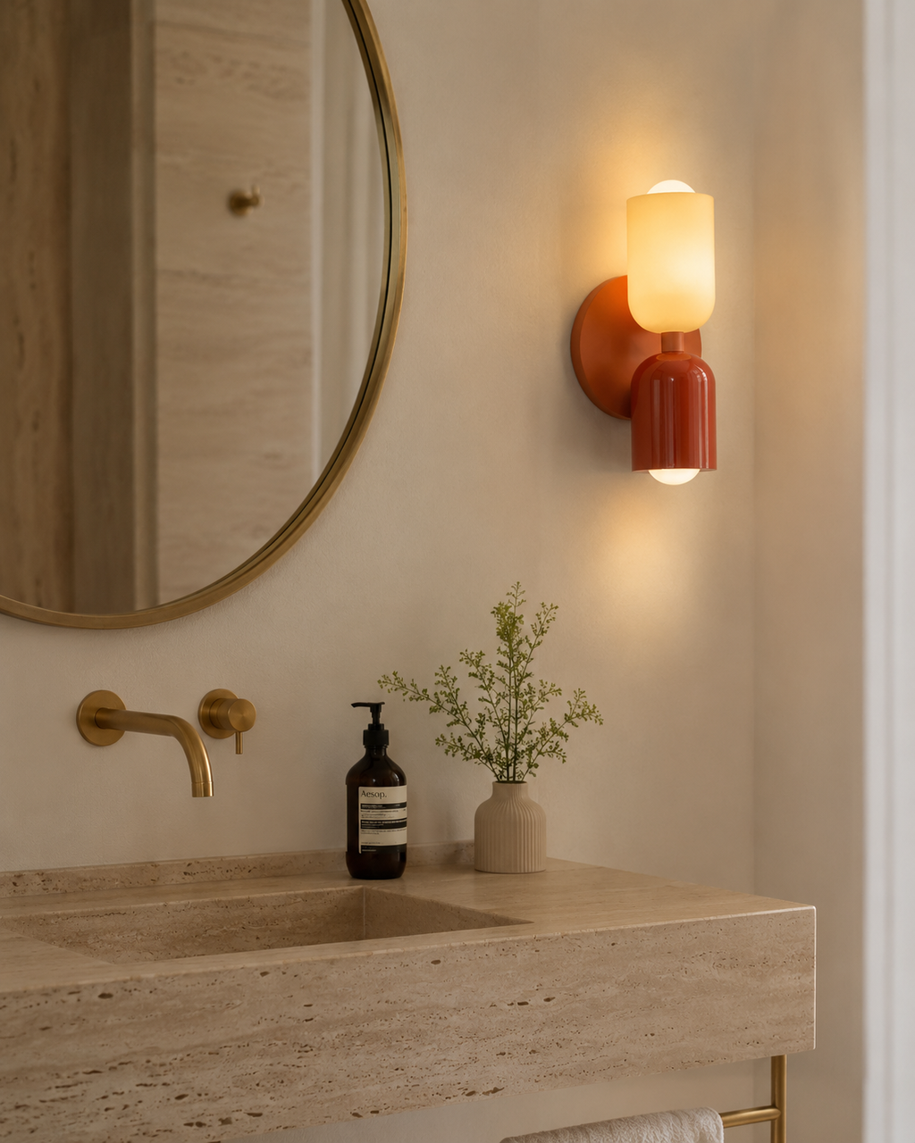 Pink Rechargeable Touch Table Lamp Koria