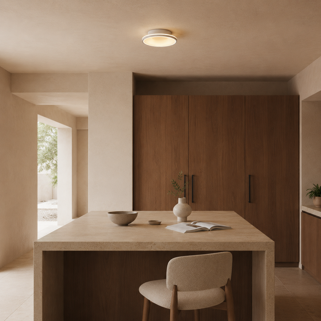 White Modern Kitchen Bedroom Chandelier Valen